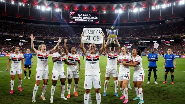 São Paulo remonta su historia reciente y conquista el Brasileirão Femenino